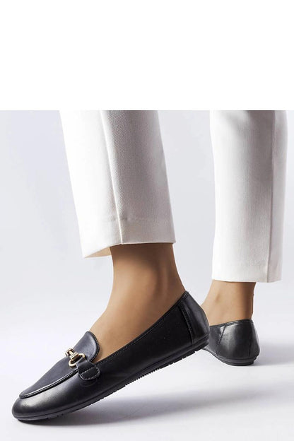   Czarne ozdobne mokasyny Lejeune - Solea 