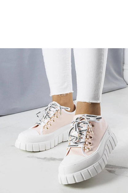   Różowe trampki na platformie Toni - Solea 