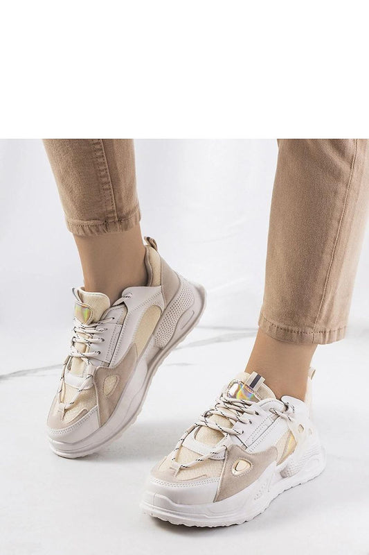   Beżowe sneakersy Mansfield - Solea 