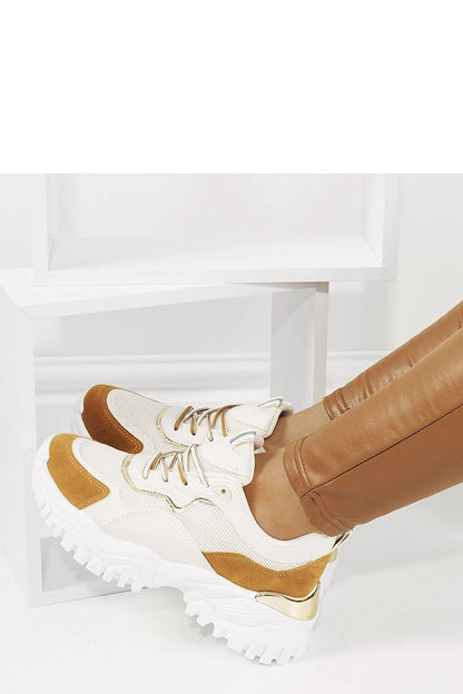   Beżowe obuwie sportowe Osorio - Solea 