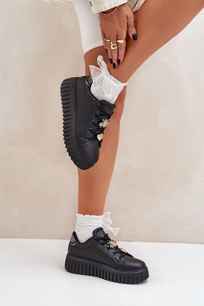   Buty Sportowe Model Grelesi 24SP26-4756 Black - Step in style 