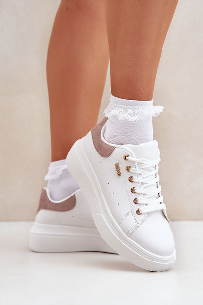   Buty Sportowe Model Lelandine TL601-9-39 White - Step in style 
