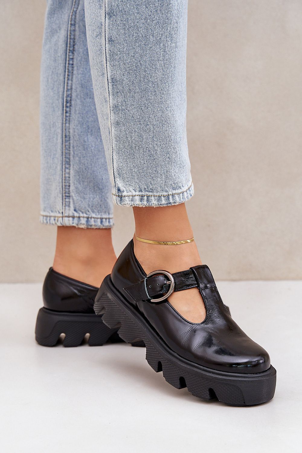   Półbuty Model Zazoo 20183 Black - Step in style 