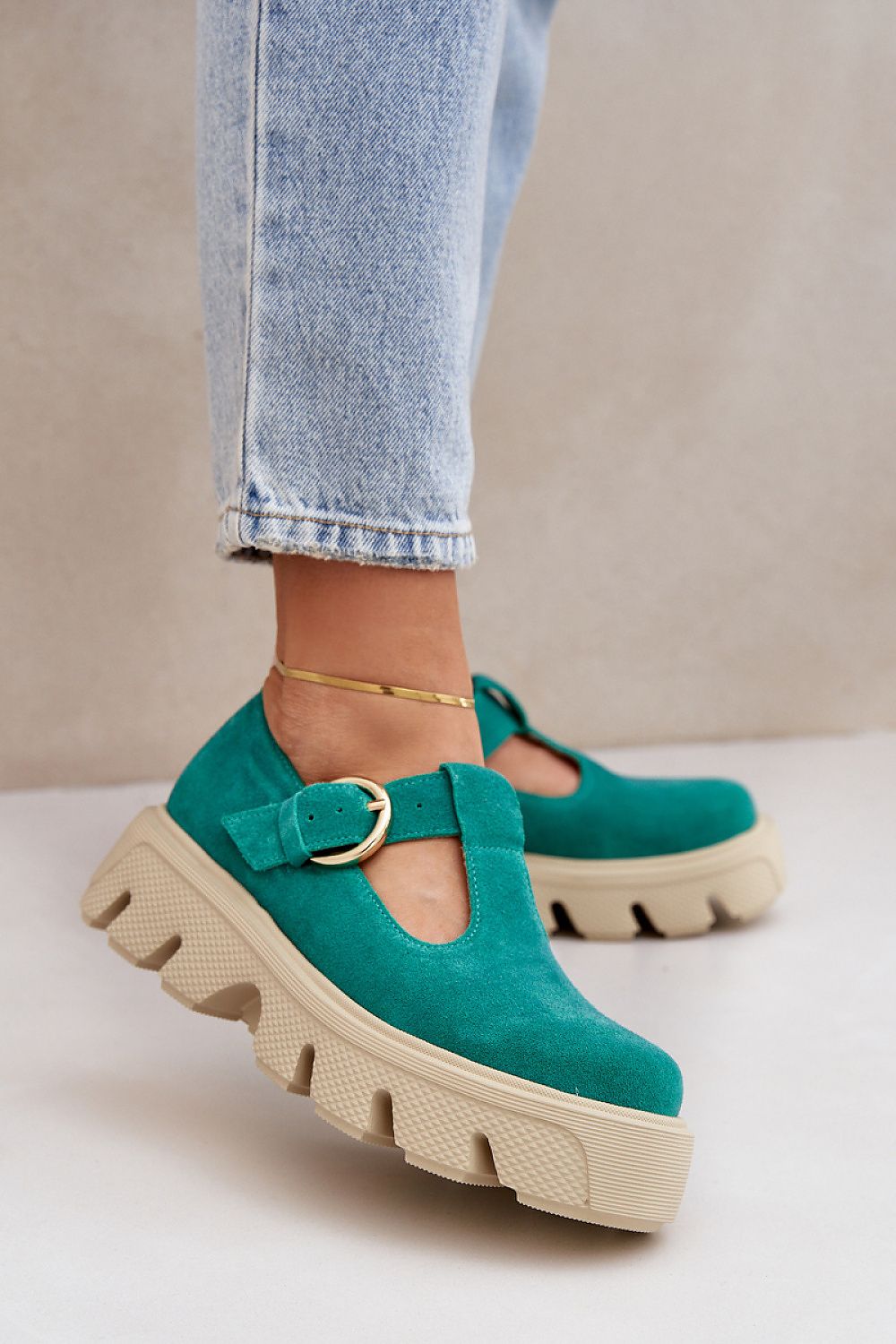   Półbuty Model Zazoo 20183 Green - Step in style 