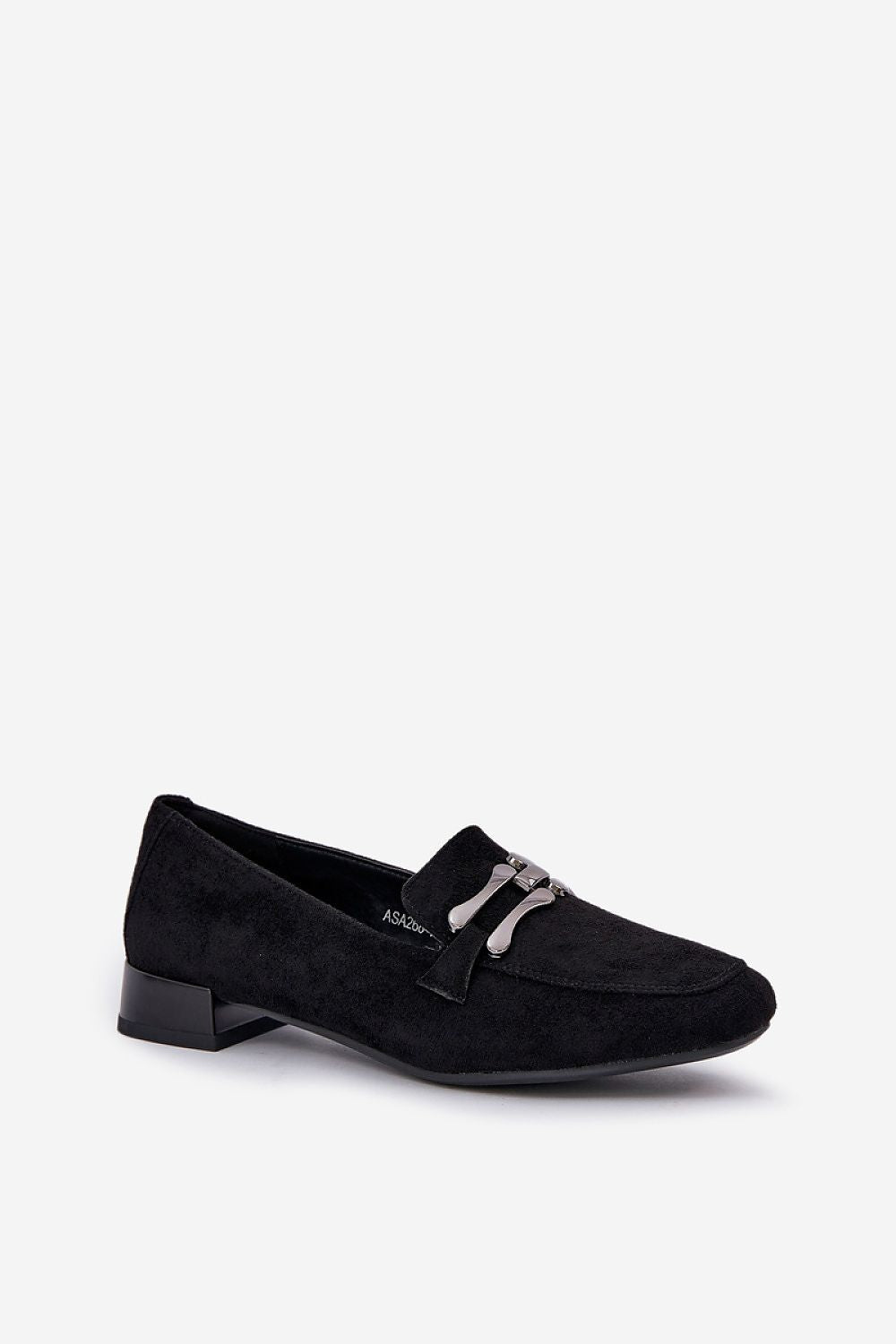   Mokasyny Model Pillitha ASA268-4 Black - Step in style 
