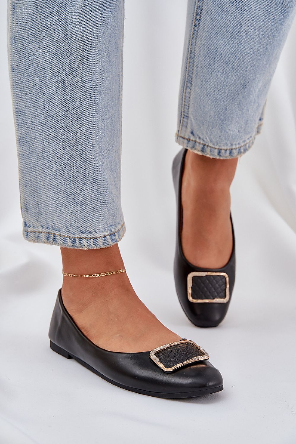   Baleriny Model Tulnelia ZA62P Black - Step in style 