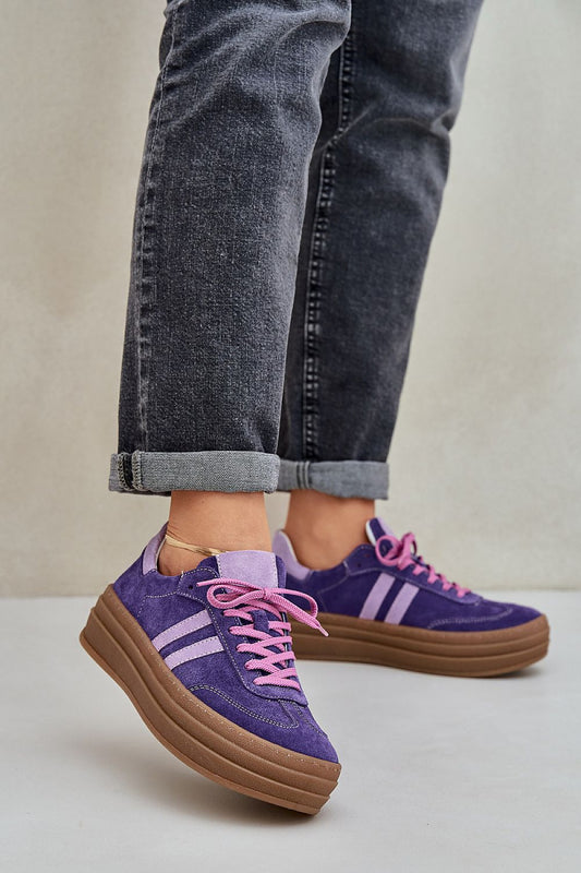   Buty Sportowe Model Zazoo N1068S4 Dark Violet - Step in style 