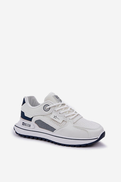   Buty Sportowe Model Big Star NN274A103 HI-POLY SYSTEM White/Navy - Step in style 
