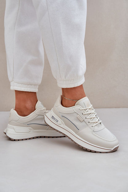   Buty Sportowe Model Big Star NN274A088 Light Beige - Step in style 
