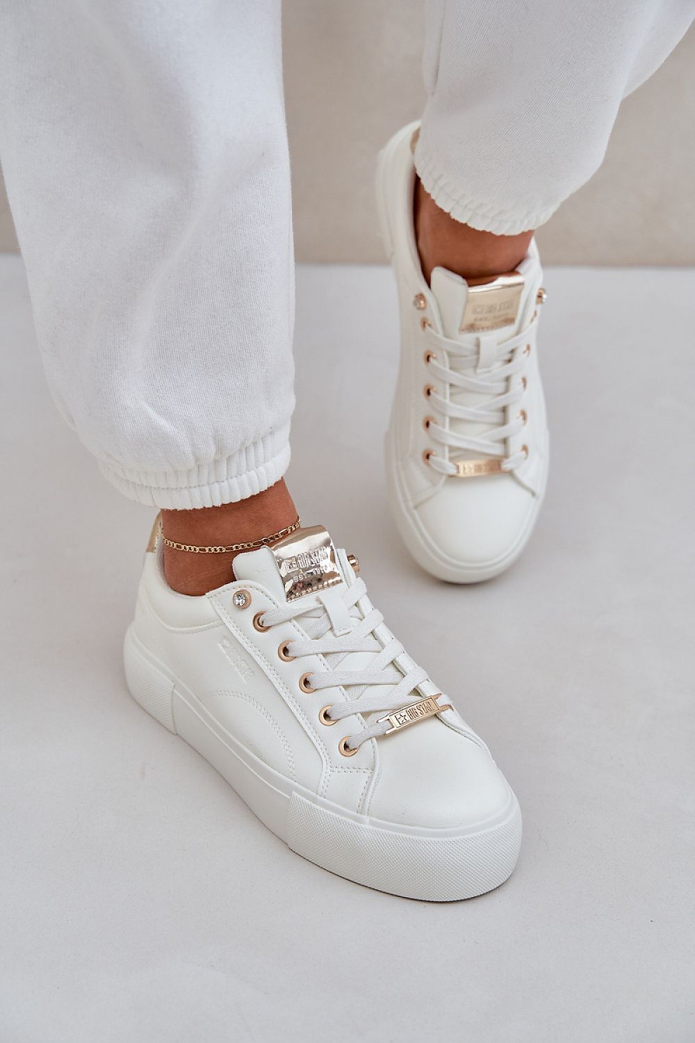   Buty Sportowe Model Big Star NN274211 White - Step in style 