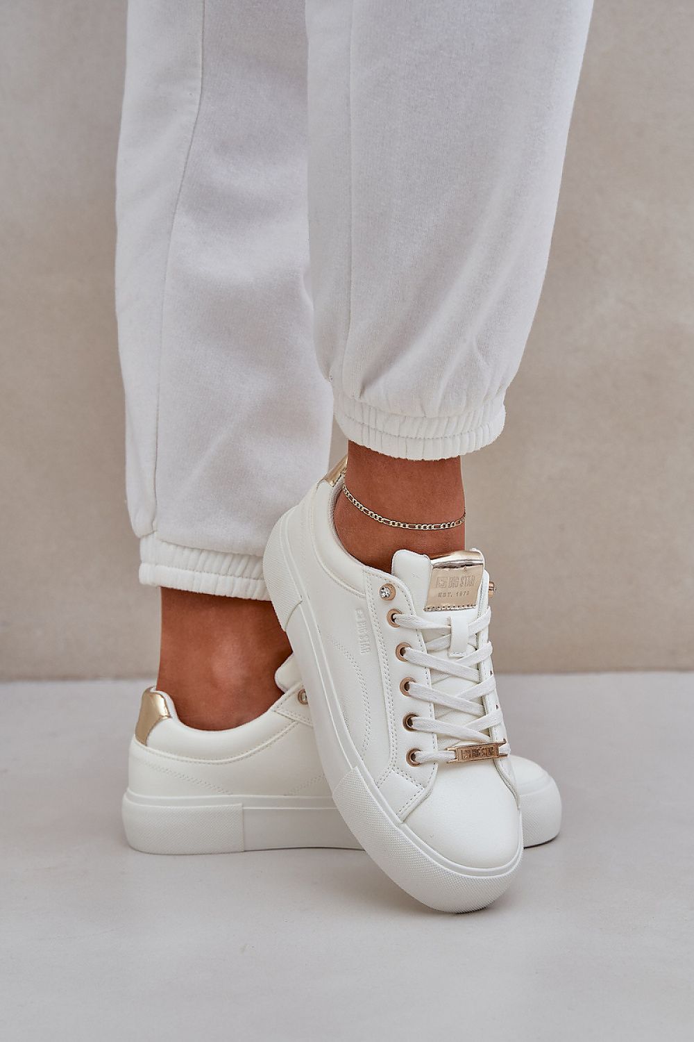   Buty Sportowe Model Big Star NN274211 White - Step in style 