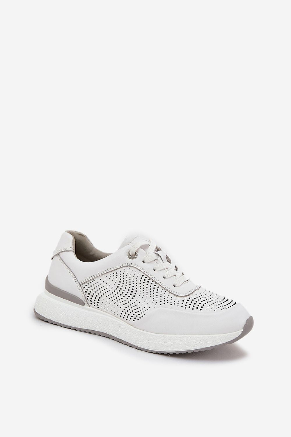   Buty Sportowe Model S.Barski LR51-551 White - Step in style 