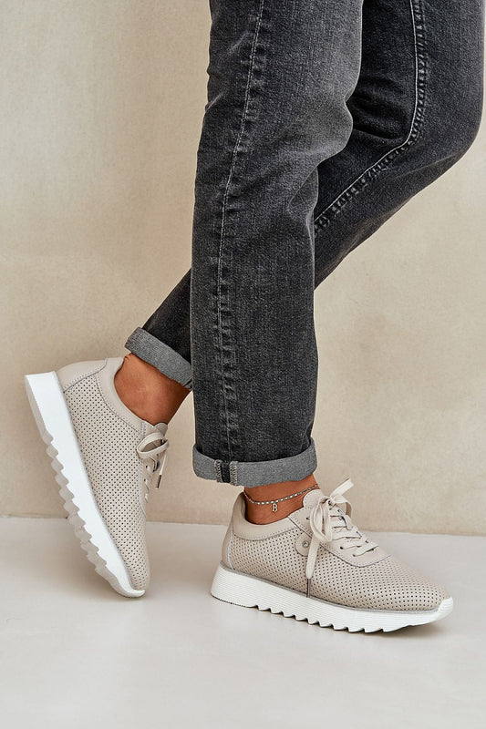   Buty Sportowe Model DA LR51-629 Beige - Step in style 