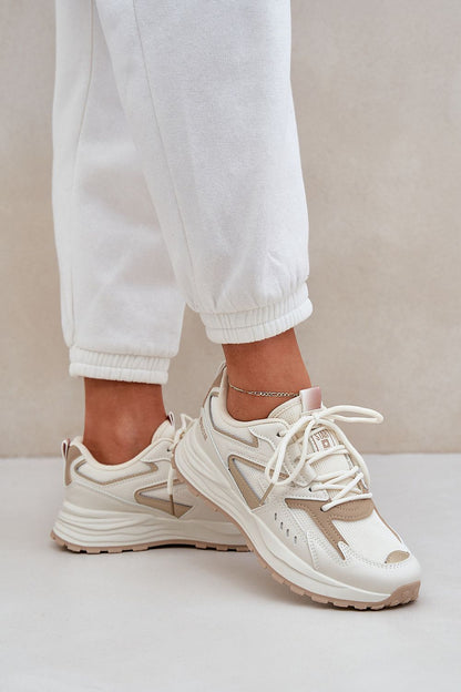   Buty Sportowe Model Big Star NN274A096 HI-POLY SYSTEM Beige - Step in style 