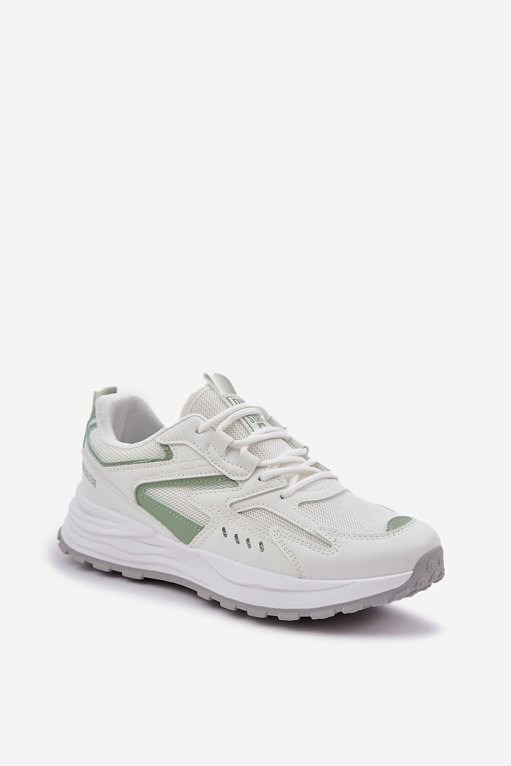   Buty Sportowe Model Big Star NN274A095 HI-POLY SYSTEM White/Green - Step in style 
