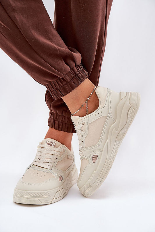   Buty Sportowe Model Big Star NN274668 Beige - Step in style 