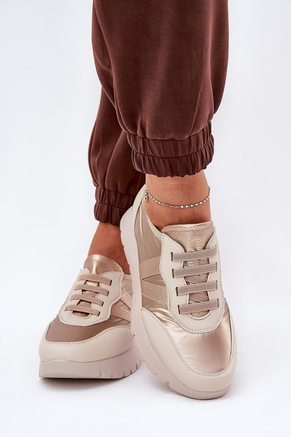   Buty Sportowe Model Vinceza 58510 Gold - Step in style 