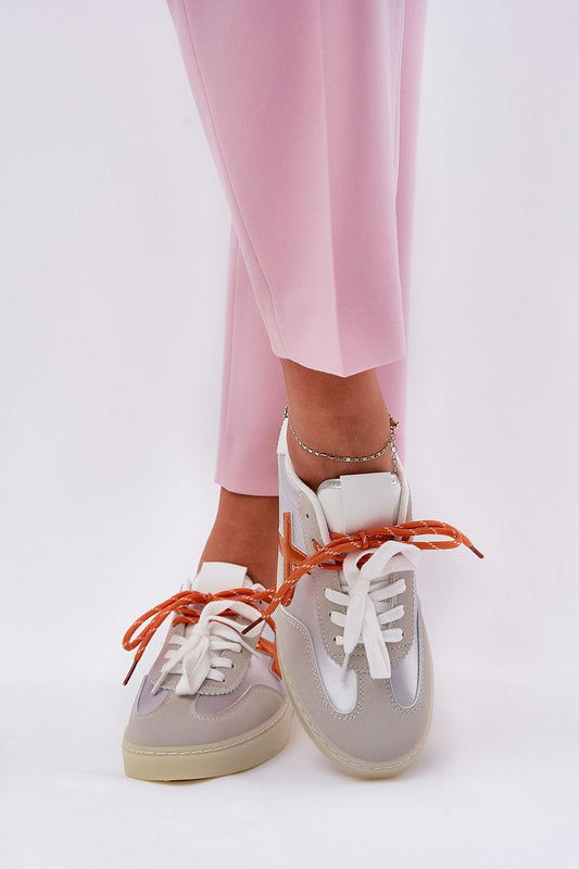   Buty Sportowe Model Zelevelis C2051-3 Silver - Step in style 