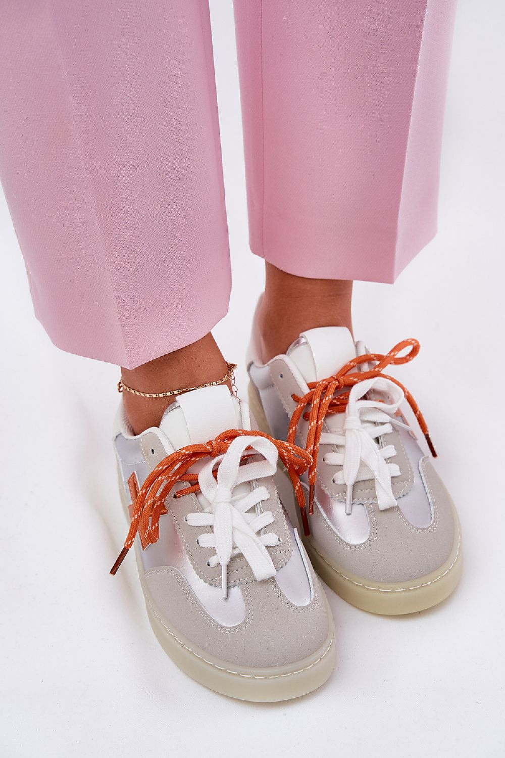   Buty Sportowe Model Zelevelis C2051-3 Silver - Step in style 