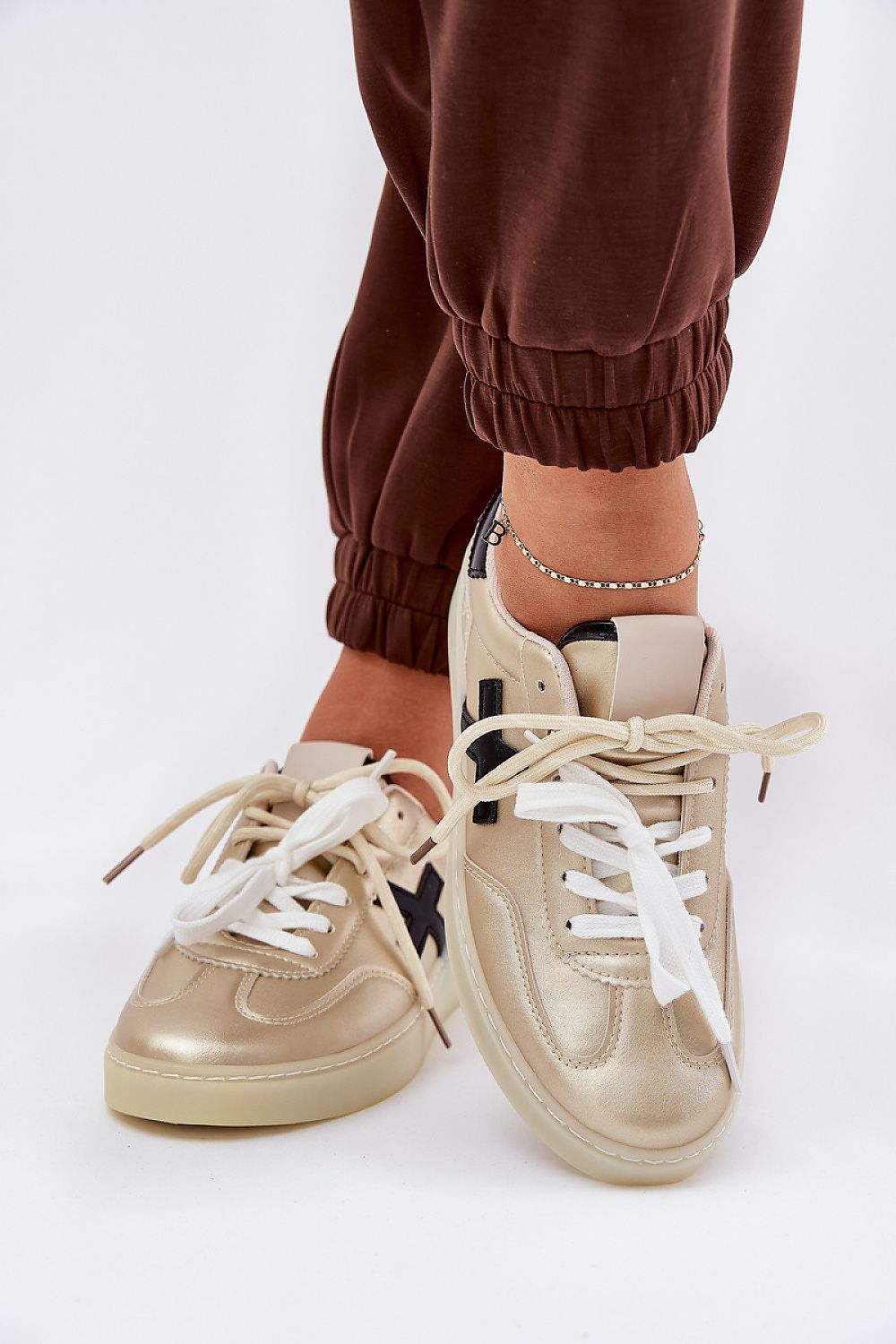   Buty Sportowe Model Zelevelis C2051-4 Gold - Step in style 