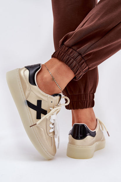   Buty Sportowe Model Zelevelis C2051-4 Gold - Step in style 