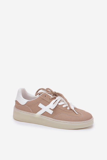   Buty Sportowe Model Zelevelis C2051-6 Beige - Step in style 