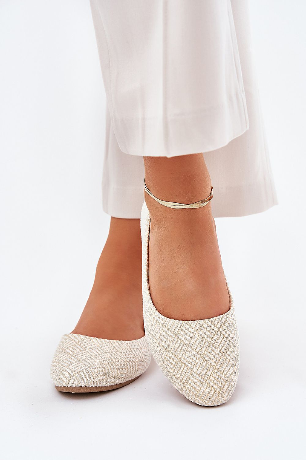   Baleriny Model Tatorelis 25BL02-9047 Gold - Step in style 