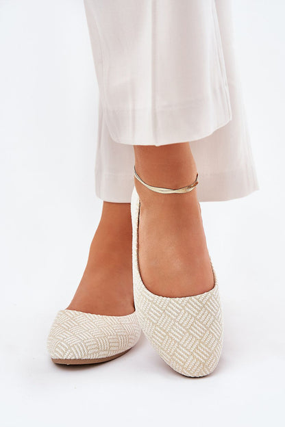   Baleriny Model Tatorelis 25BL02-9047 Gold - Step in style 