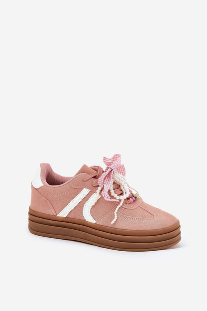   Buty Sportowe Model Vinness C3033 Pink - Step in style 