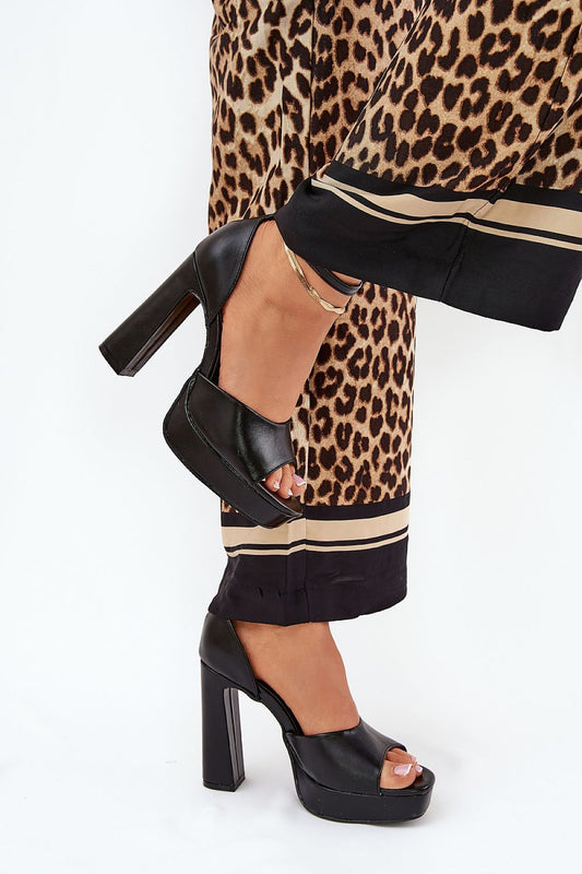  Sandały Model Lomman SQC-165 Black - Step in style 