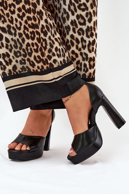  Sandały Model Lomman SQC-165 Black - Step in style 