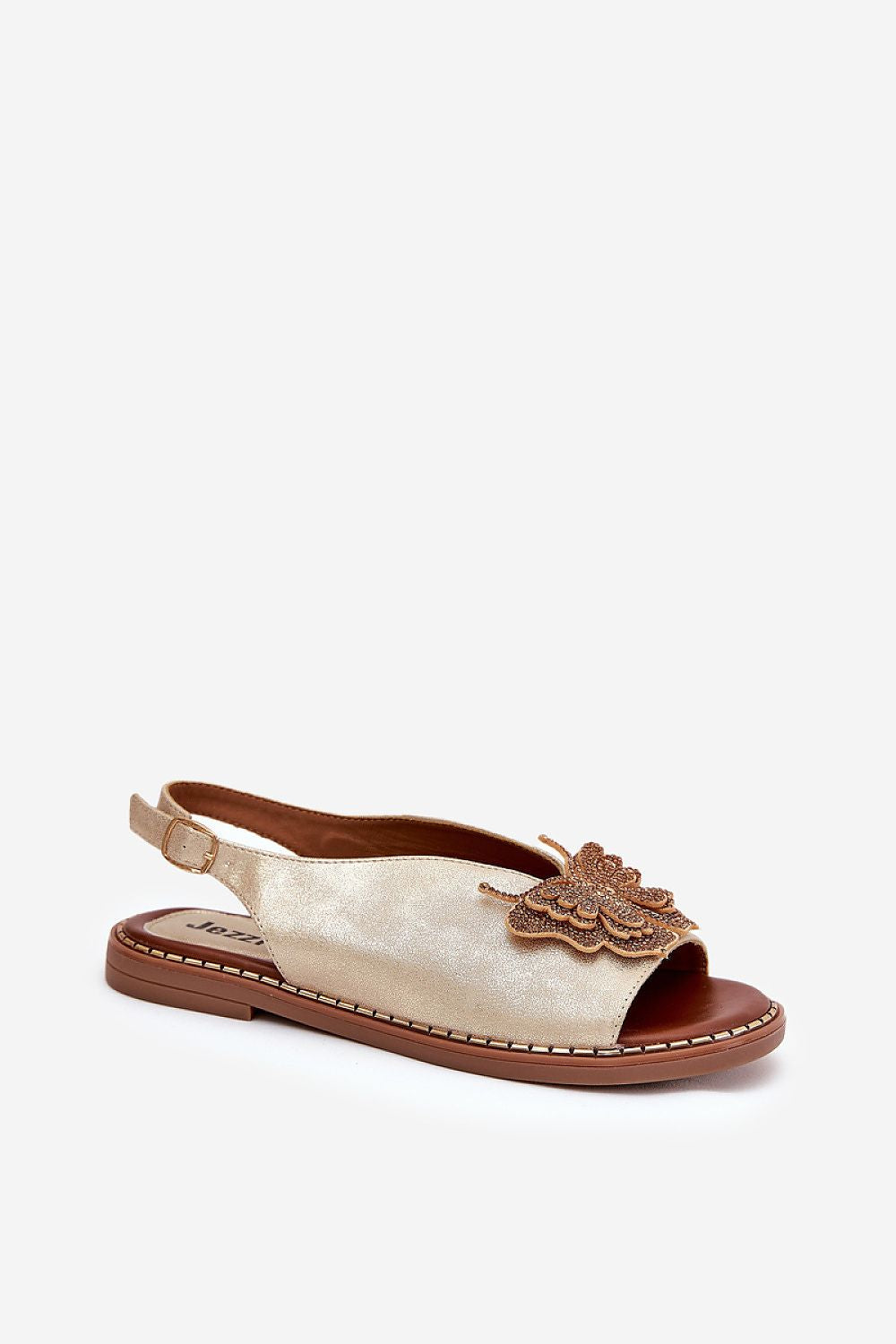  Sandały Model Setorina RMR2266-10 Gold - Step in style 