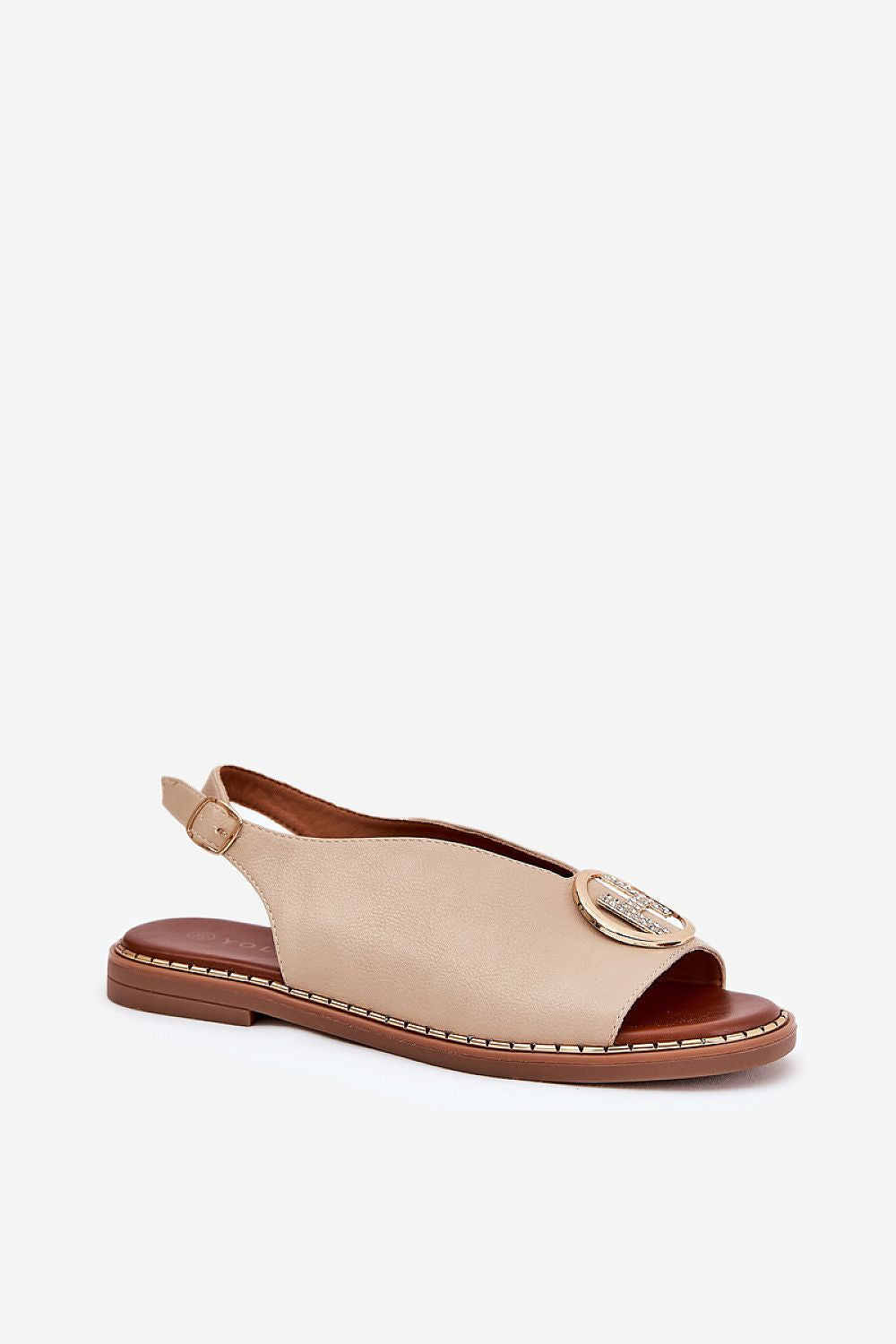  Sandały Model Iseliria A8229 Beige - Step in style 