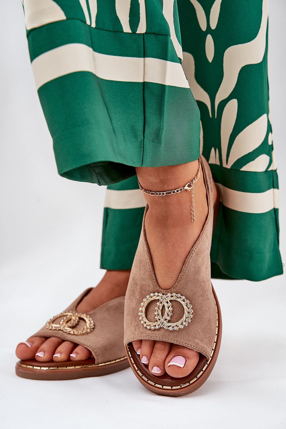  Sandały Model Ralisses A8228 Dark Beige - Step in style 