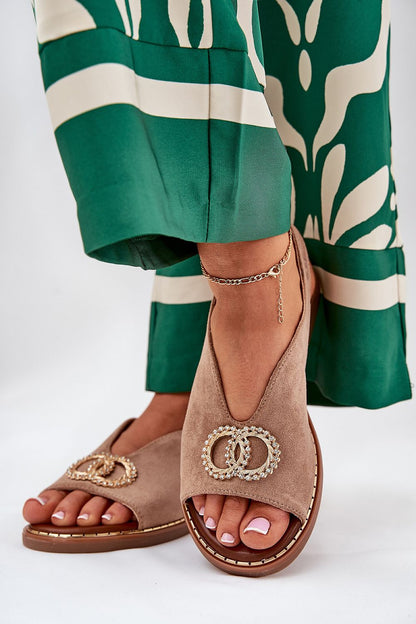  Sandały Model Ralisses A8228 Dark Beige - Step in style 