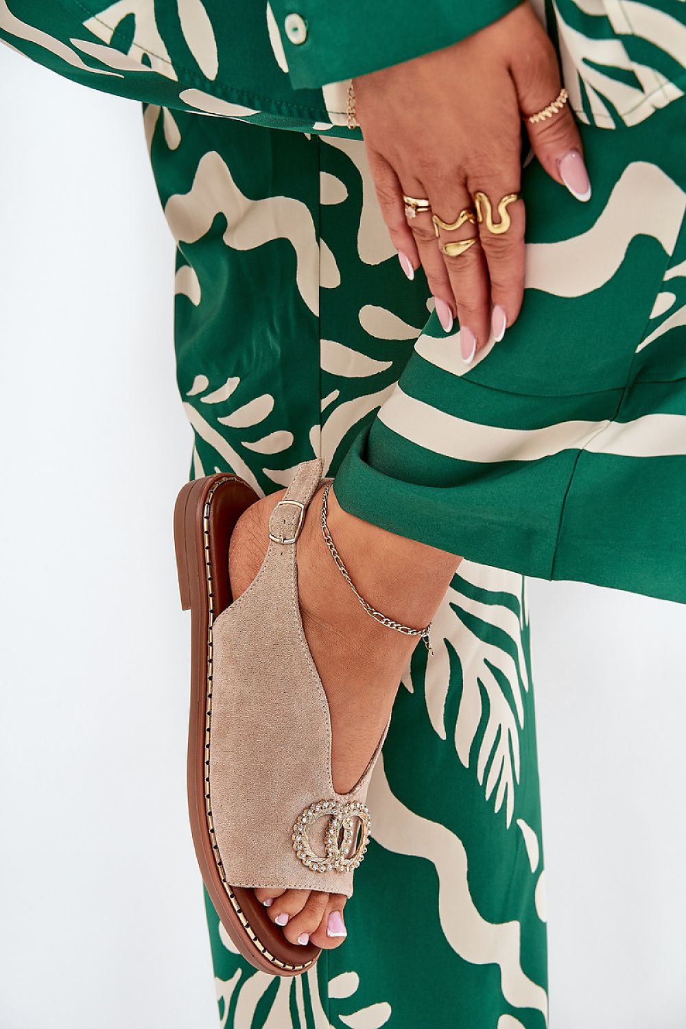  Sandały Model Ralisses A8228 Beige - Step in style 