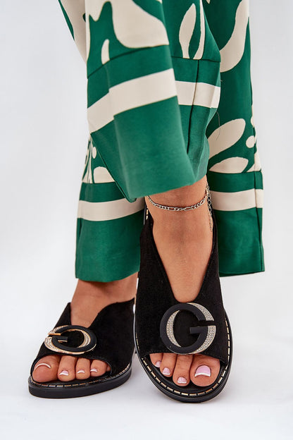  Sandały Model Haliones A8230 Black - Step in style 