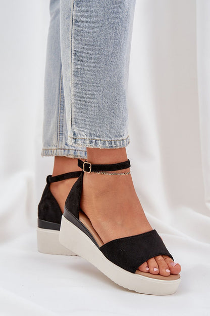  Sandały Model Gillifia JH519P Black - Step in style 