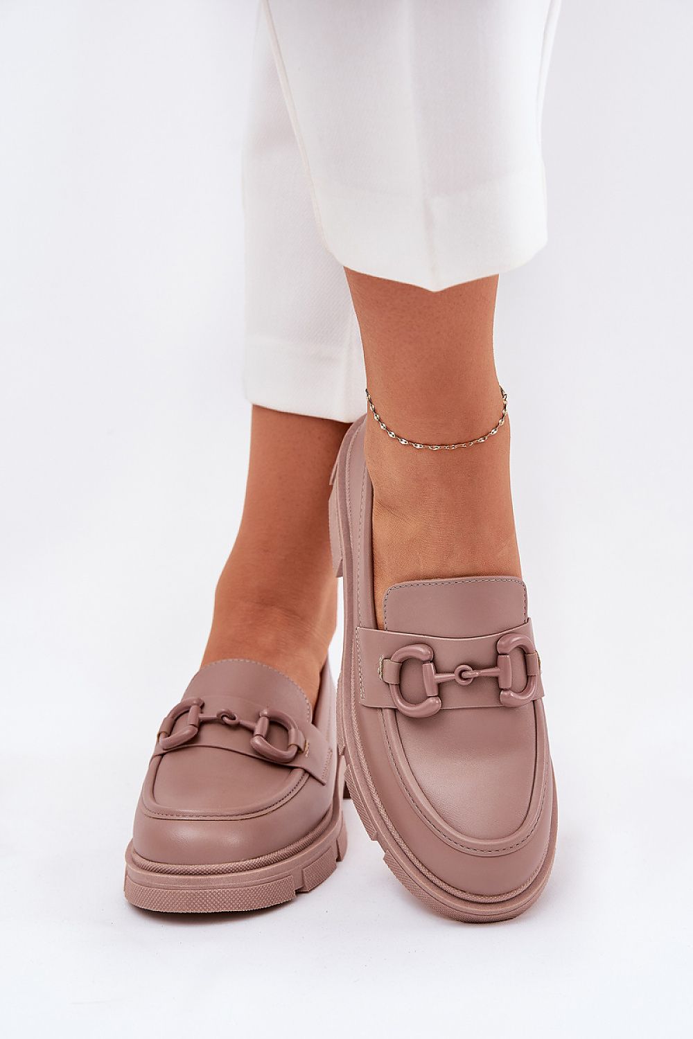   Mokasyny Model Seftass W-2 Khaki - Step in style 