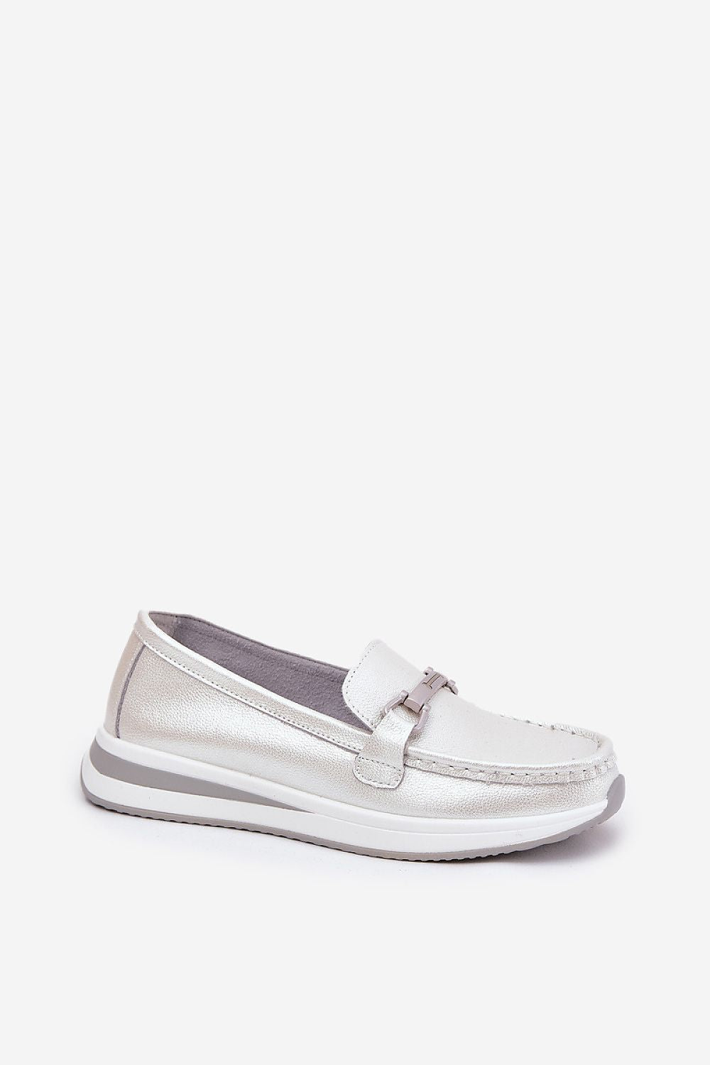   Mokasyny Model S.Barski GR51-598 Perła - Step in style 