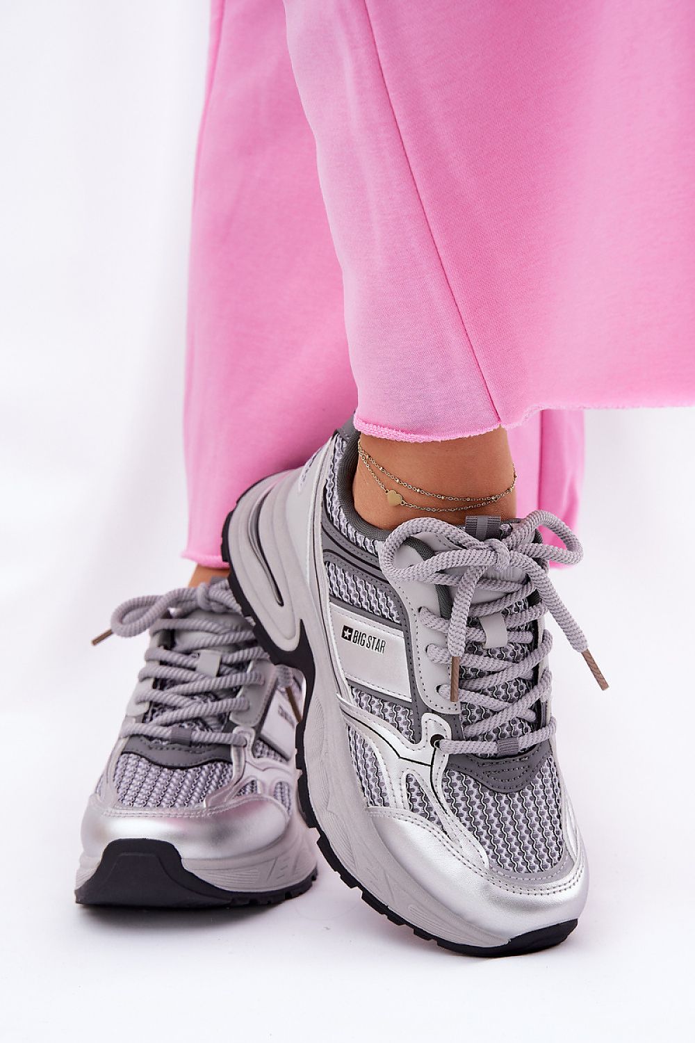   Buty Sportowe Model Big Star RR274A193 Grey - Step in style 