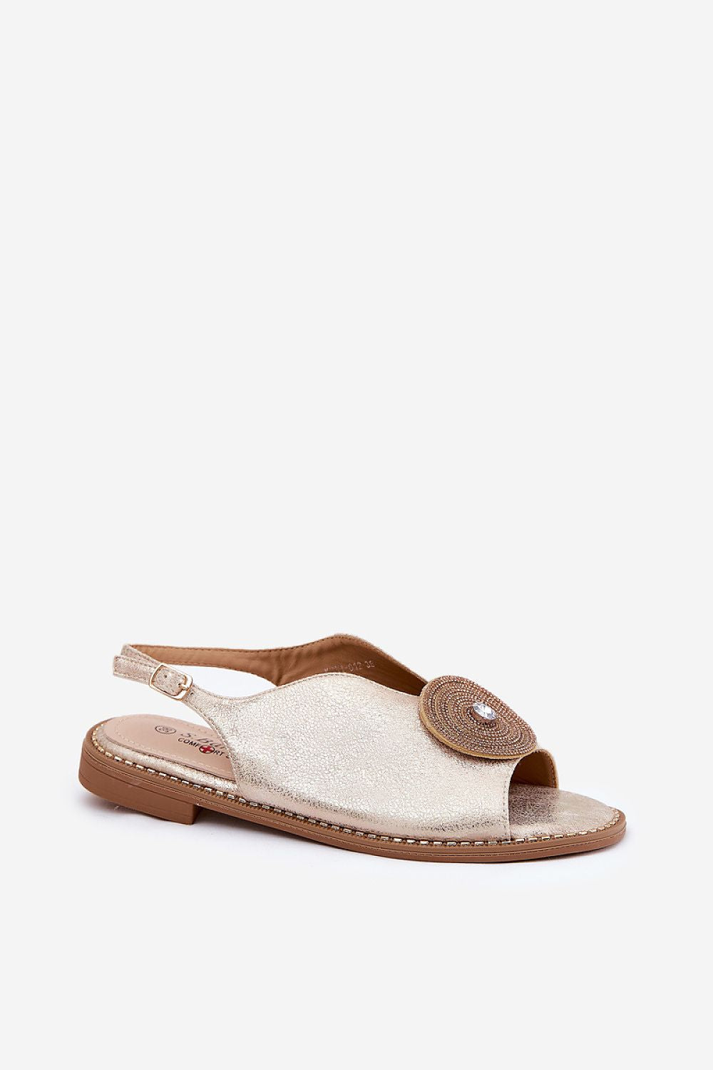  Sandały Model S.Barski KV51-012 Gold - Step in style 