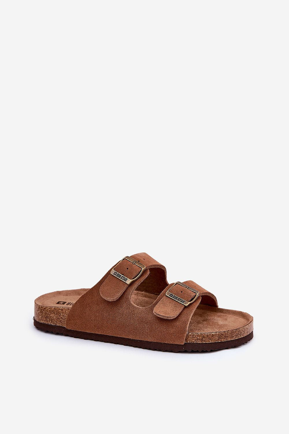  Sandał Klapki Model Big Star RR274A394 Brown - Step in style 