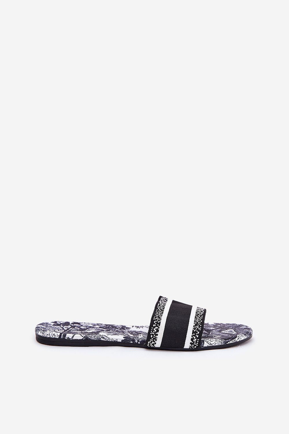  Sandał Klapki Model Leysi N75-13 Black - Step in style 