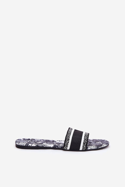  Sandał Klapki Model Leysi N75-13 Black - Step in style 