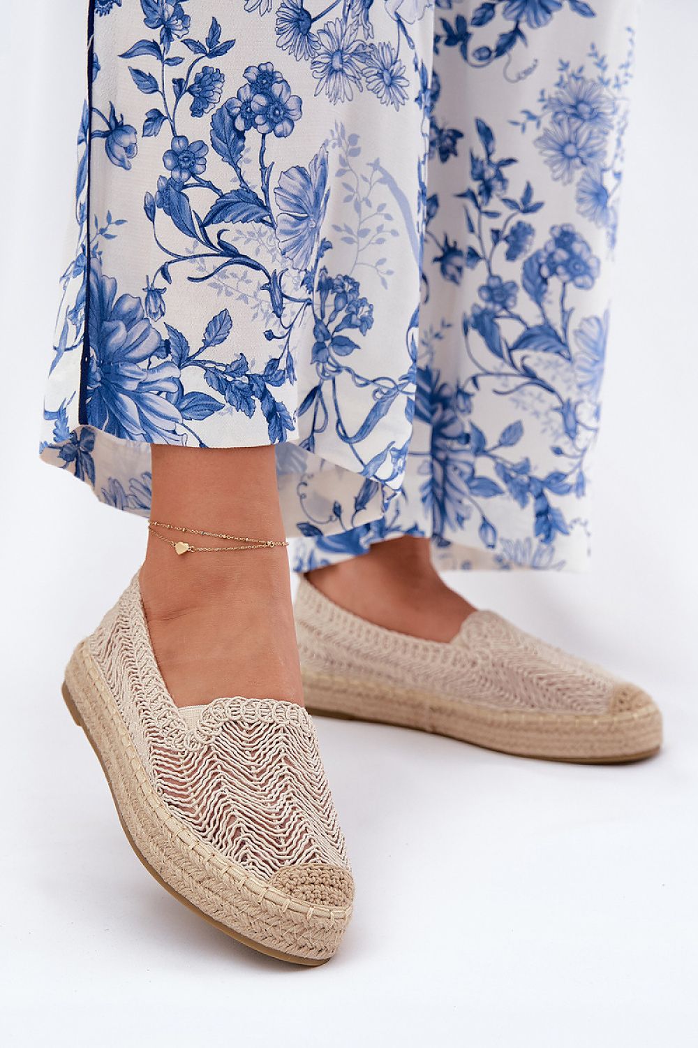   Espadryle Model Vinceza 17392 Beige - Step in style 