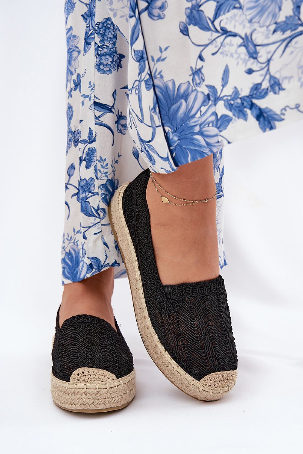   Espadryle Model Vinceza 17392 Black - Step in style 