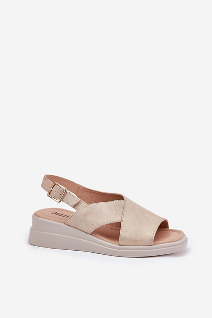  Sandały Model Quilara ASA266-9 Gold - Step in style 