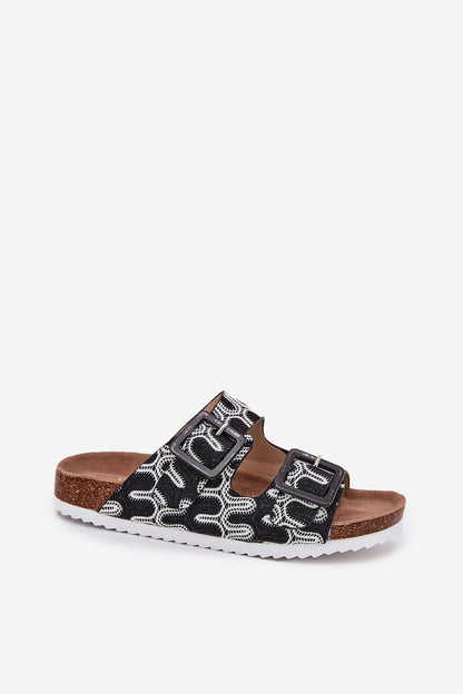  Sandał Klapki Model S.Barski RB51-006 Black - Step in style 