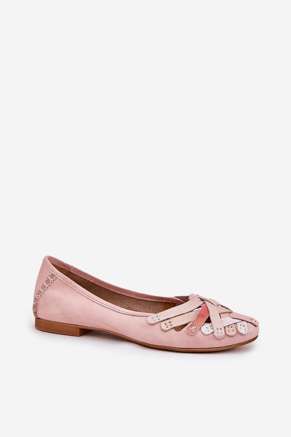   Baleriny Model Maciejka 01358-51 Pink - Step in style 